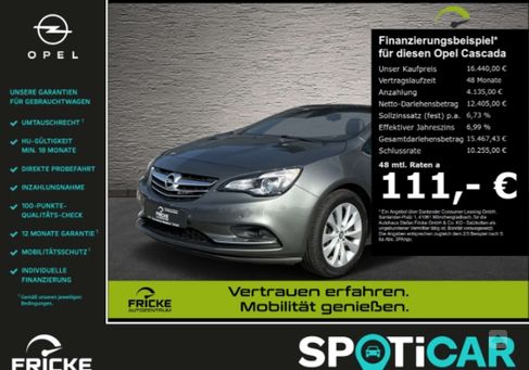 Opel Cascada, 2018