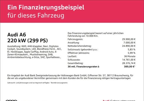 Audi A6, 2023
