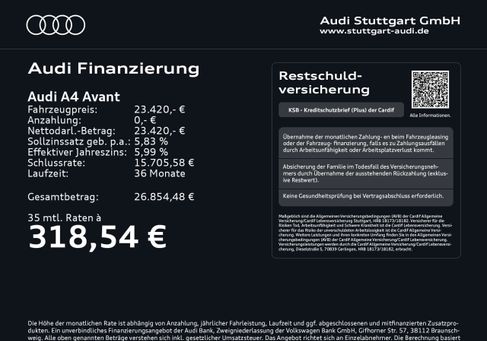 Audi A4, 2023