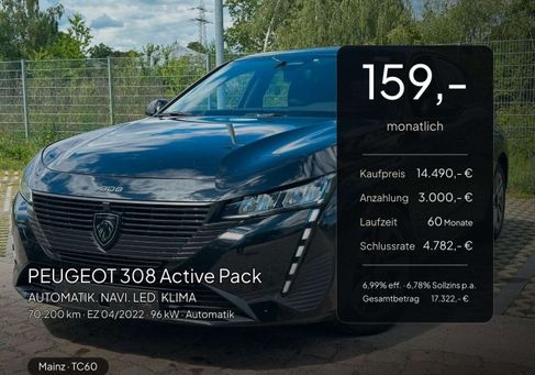 Peugeot 308, 2022