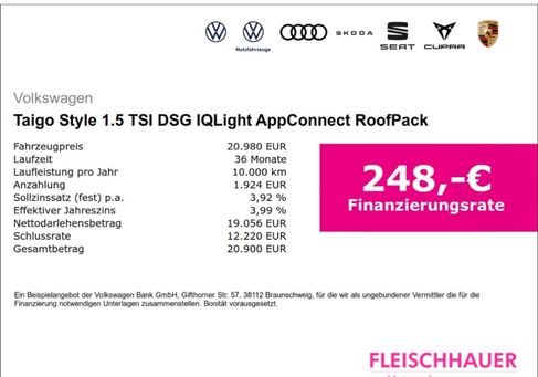 Volkswagen Taigo, 2022
