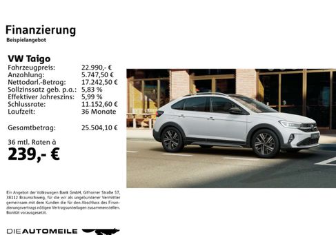 Volkswagen Taigo, 2024
