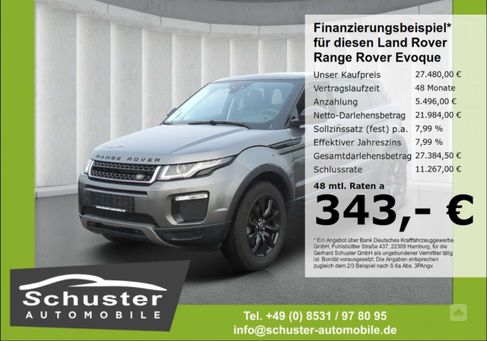 Land Rover Range Rover Evoque, 2019