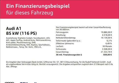 Audi A1, 2019 2