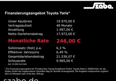 Toyota Yaris, 2022