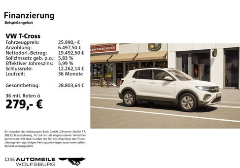 Volkswagen T-Cross, 2026