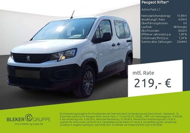 Peugeot Rifter, 2023