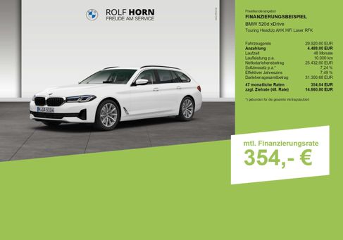 BMW 520, 2021
