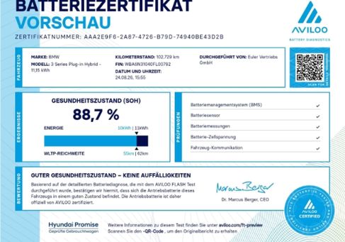BMW 330, 2021 2