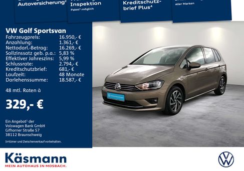 Volkswagen Golf Sportsvan, 2017