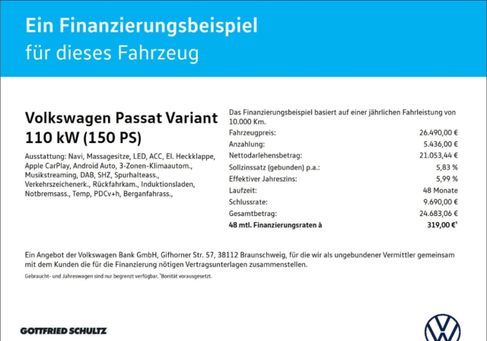 Volkswagen Passat Variant, 2023 2