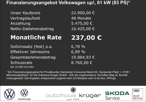 Volkswagen up!, 2023