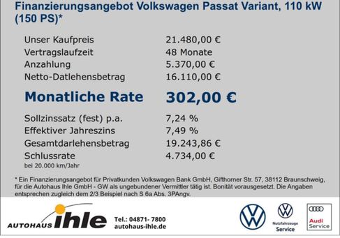Volkswagen Passat Variant, 2020 2