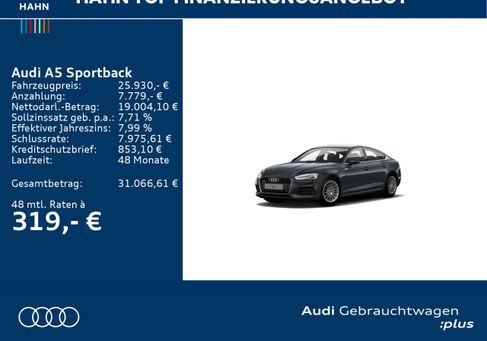 Audi A5, 2019