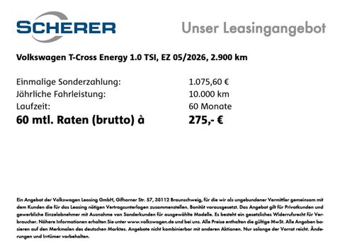 Volkswagen T-Cross, 2026
