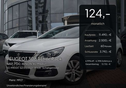 Peugeot 308, 2021