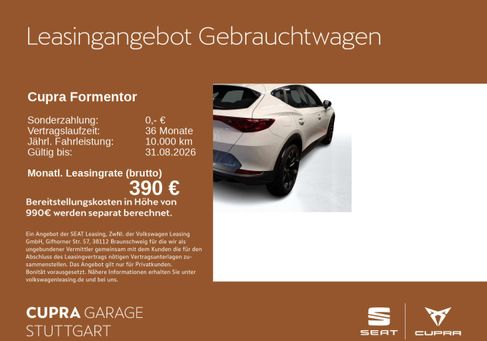 Cupra Formentor, 2023