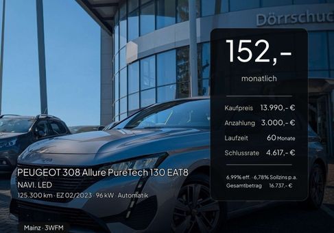 Peugeot 308, 2023