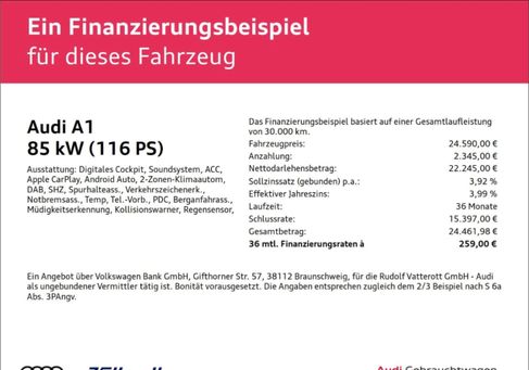 Audi A1, 2025