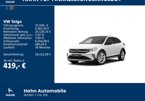 Volkswagen Taigo, 2025