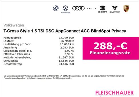 Volkswagen T-Cross, 2022
