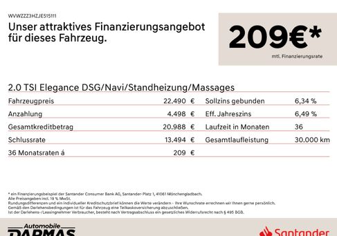 Volkswagen Arteon, 2018