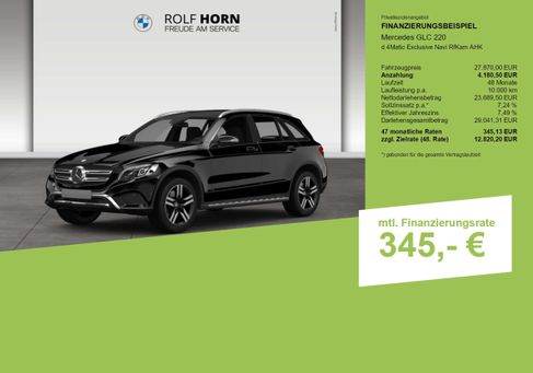 Mercedes-Benz GLC 220, 2018