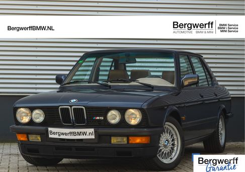 BMW M5, 1986