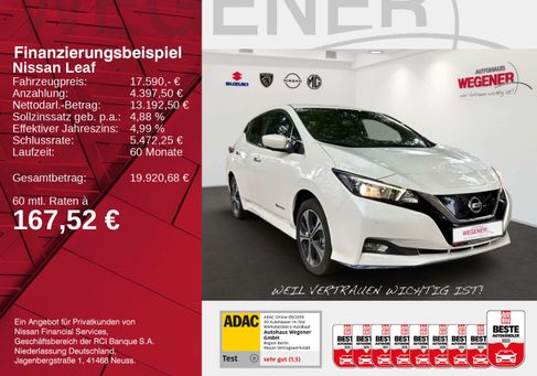 Nissan Leaf, 2019