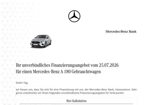 Mercedes-Benz A 180, 2023