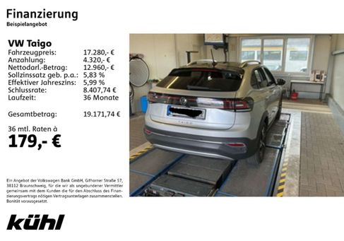 Volkswagen Taigo, 2022