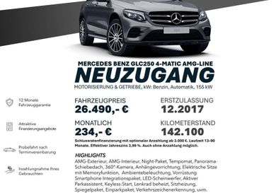 Mercedes-Benz GLC 250, 2017