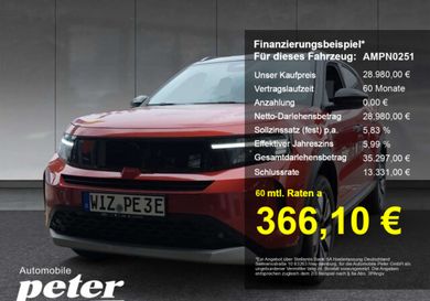 Opel Frontera, 2025
