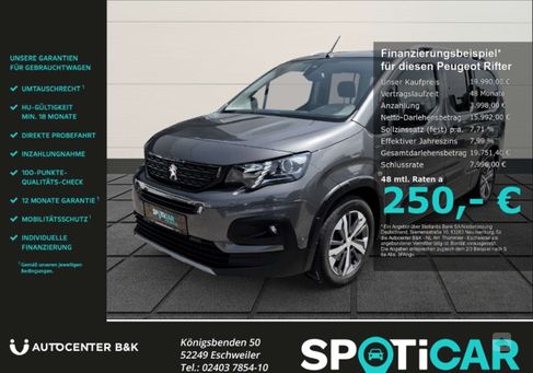 Peugeot Rifter, 2019