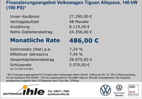 Volkswagen Tiguan Allspace, 2019