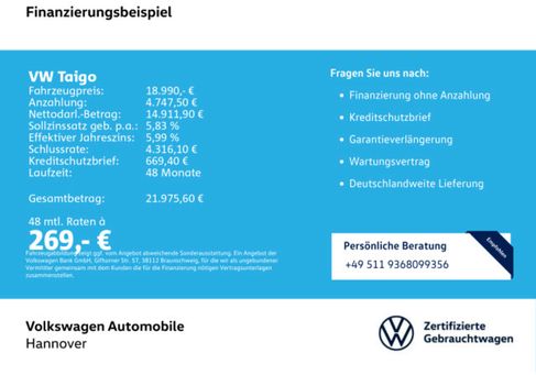 Volkswagen Taigo, 2022
