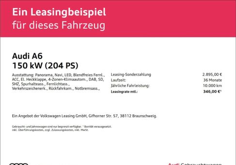 Audi A6, 2023