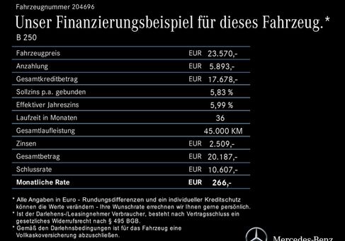 Mercedes-Benz B 250, 2020 2