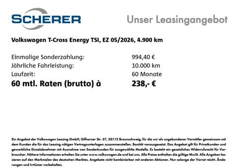 Volkswagen T-Cross, 2026