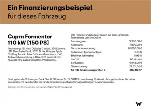 Cupra Formentor, 2022