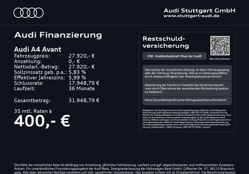 Audi A4, 2023