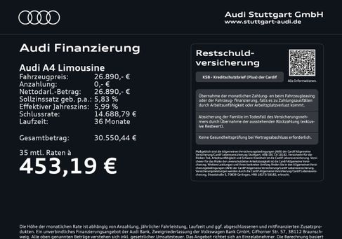 Audi A4, 2022