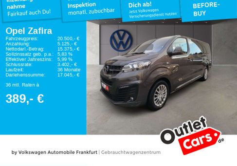 Opel Zafira, 2019