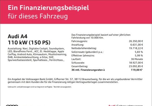 Audi A4, 2023 2