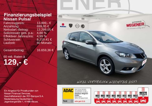 Nissan Pulsar, 2017