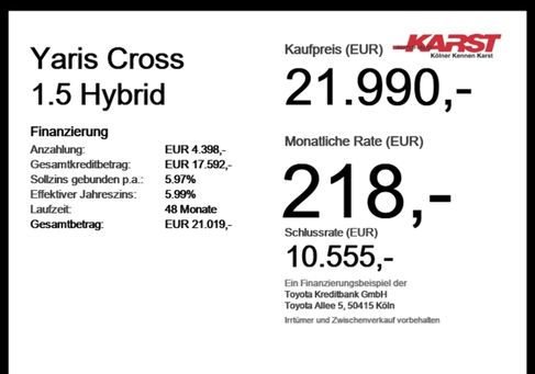 Toyota Yaris Cross, 2022 3