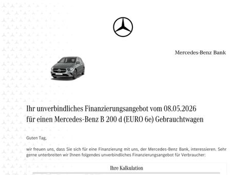 Mercedes-Benz B 200, 2025