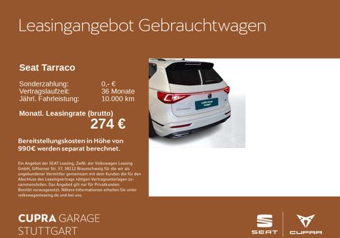 Seat Tarraco, 2022