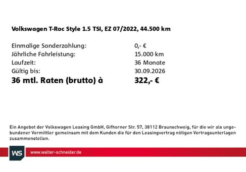 Volkswagen T-Roc, 2022
