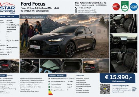 Ford Focus, 2022